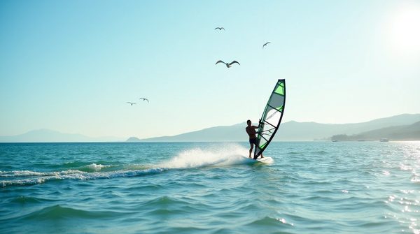 Kitefoil à montpellier : sensations fortes sur l'eau et découverte du foil
